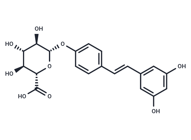 Resveratrol-4'-O-D-Glucuronide|T36518|TargetMol