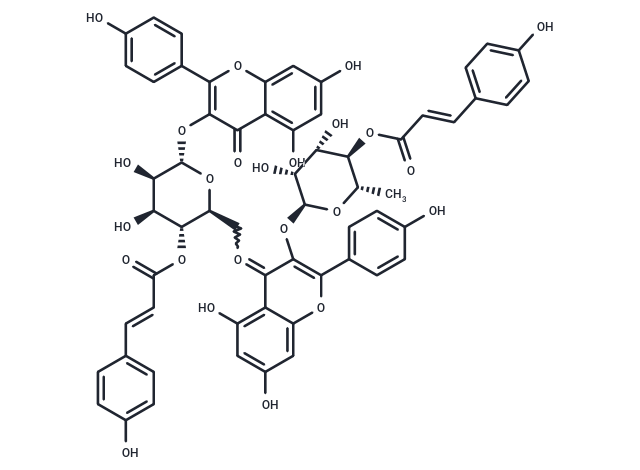 化合物 4''-O-trans-p-Coumaroylafzelin|TN6121|TargetMol