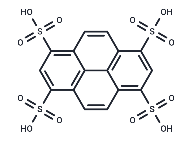 化合物 Sodium pyrene-1,3,6,8-tetrasulfonate|T67075|TargetMol