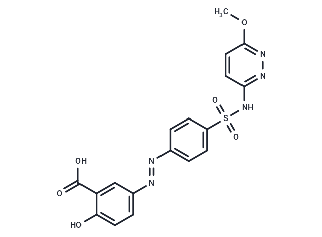 化合物 Salazopyridazine|T62363|TargetMol