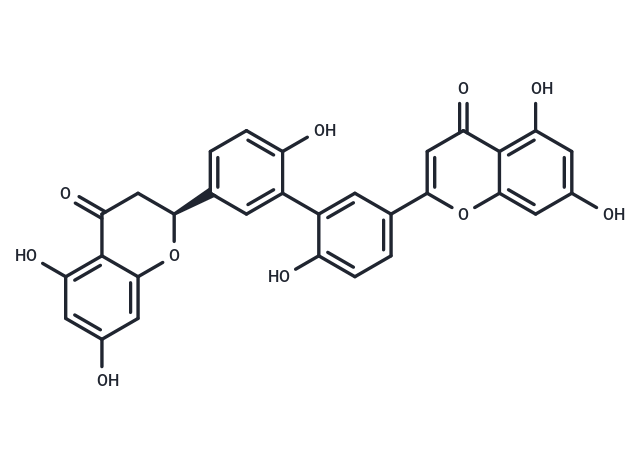 化合物 2'',3''-Dihydro-3',3'''-biapigenin|TN5496|TargetMol