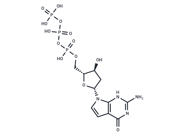 化合物 7-Deaza-2′-deoxyguanosine 5′-triphosphate|T83248|TargetMol