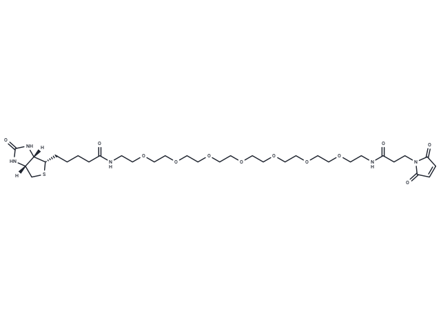 化合物 Biotin-PEG7-Maleimide|T82875|TargetMol