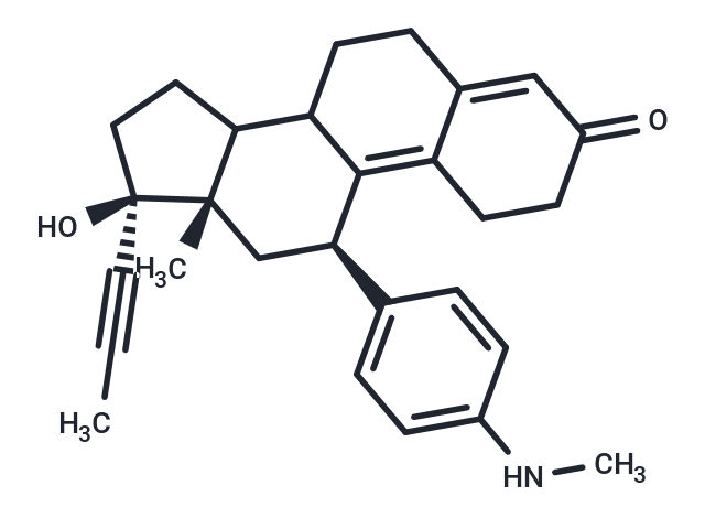 化合物 N-Demethyl Mifepristone|T80652|TargetMol