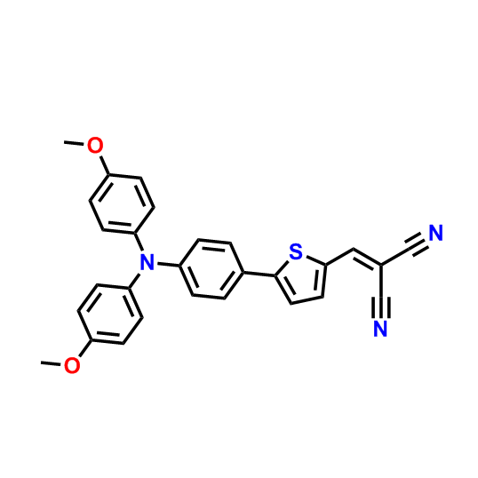 2-[[5-[4-[双（4-甲氧基苯基）氨基]苯基]-2-噻吩基]亚甲基]丙二腈