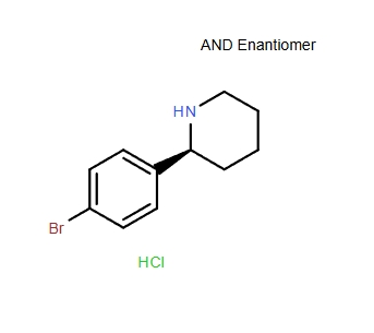 (S)-2-(4-溴苯基)哌啶盐酸盐