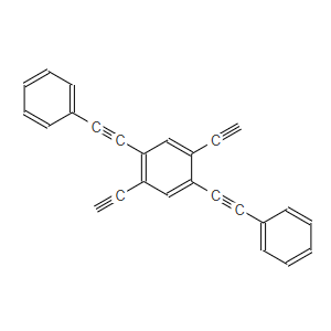 2,5-二乙炔基-1,4-二（苯乙炔基）苯