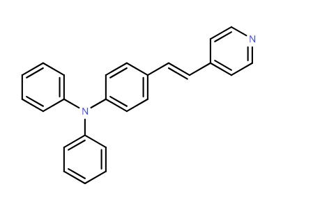 N,N-二苯基-4-(2-(吡啶-4-基)乙烯基)苯胺