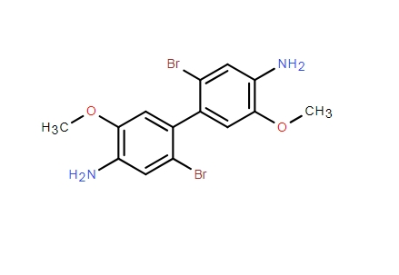 [1,1'-Biphenyl]-4,4'-diamine,2,2'-dibromo-5,5'-dimethoxy-