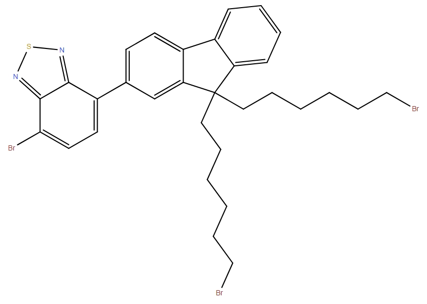 4-(9,9-bis(6-bromohexyl)-9H-fluoren-2-yl)-7-bromo-2,1,3-benzothiadiazole