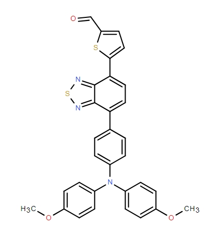 5-[7-[4-[Bis(4-methoxyphenyl)amino]phenyl]-2,1,3-benzothiadiazol-4-yl]-2-thiophenecarboxaldehyde