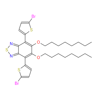 4,7 - 双(5 - 溴噻吩-2 - 基)-5,6 - 双(辛氧基)苯并并[C] [1,2,5]噻二唑