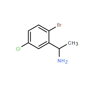 1-(2-溴-5-氯苯基)乙胺-1-胺