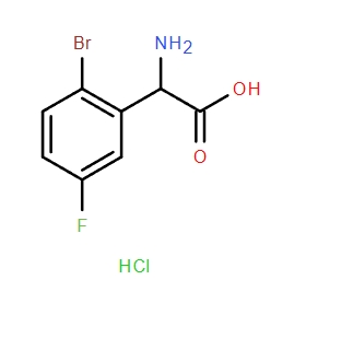 2-AMINO-2-(2-BROMO-5-FLUOROPHENYL)ACETIC ACID HYDROCHLORIDE