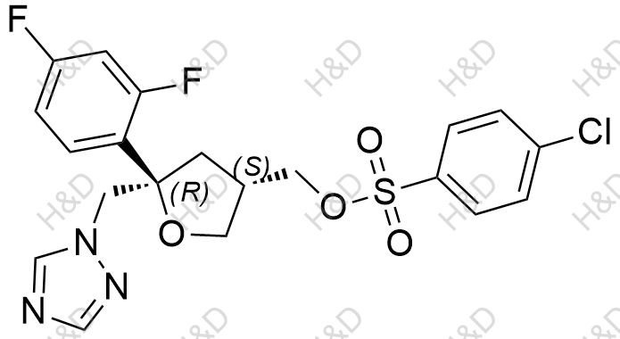 posaconazole impurity 14	泊沙康唑杂质14	175712-02-4