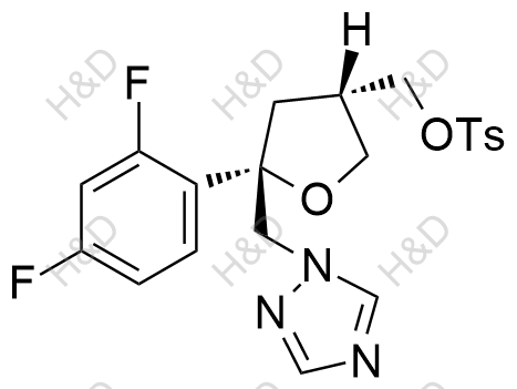 posaconazole impurity 15	泊沙康唑杂质15	166583-12-6