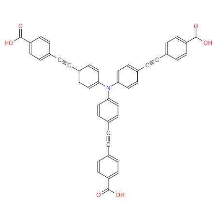 4,4',4''-((次氮基三(苯-4,1-二基))三(乙炔-2,1-二基))三苯甲酸