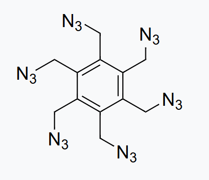 107864-70-0，六全叠氮甲基苯