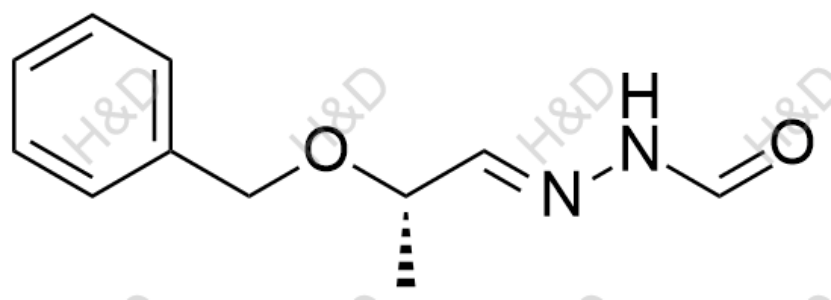 (S)-N'-(2-(benzyloxy)propylidene)formohydrazide	泊沙康唑杂质27	