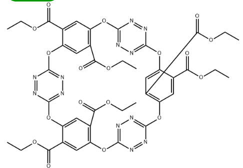 1642594-08-8,六酯基-O6-冠[3]芳烃[3]四嗪，Hexester-O6-corona[3]arene[3]tetrazine