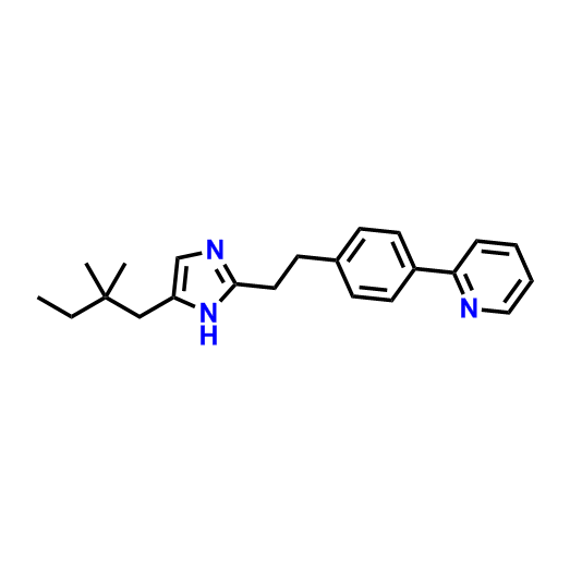 2-(4-(2-(4-(2,2-二甲基丁基)-1H-异咪唑-2-基)乙基)苯基)吡啶