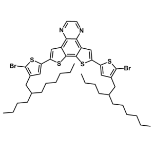 二噻吩并[3,2-f:2'，3'-h]喹喔啉，6,9-双[5-溴-4-（2-丁基辛基）-2-噻吩基]-