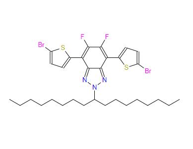 4,7-双(5-溴-2-噻吩基)-5,6-二氟-2-(9-十七烷基)-2H-苯并[D][1,2,3]-三氮唑