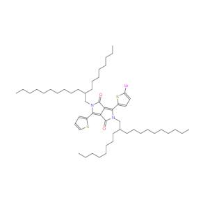 3-(5-溴噻吩基)-2,5-双(2-辛基十二烷基)-6-噻吩基吡咯并[3,4-C]吡咯-1,4(2H,5H)-二酮