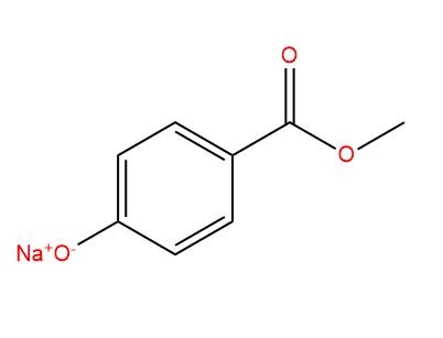 对羟基苯甲酸甲酯钠；尼泊金甲酯钠