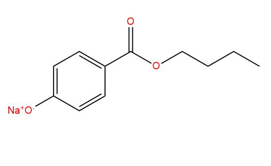 对羟基苯甲酸丁酯钠；尼泊金丁酯钠