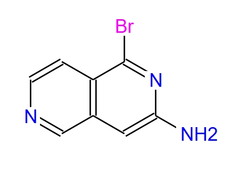 1-溴-2,6-萘啶-3-胺