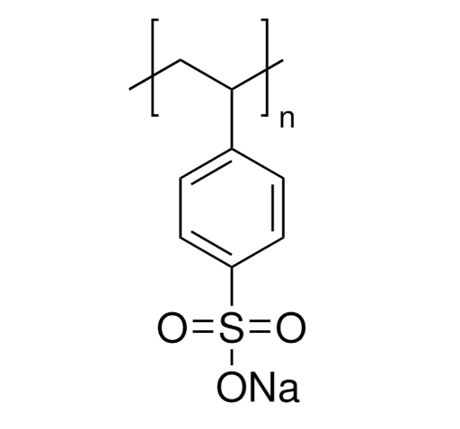 聚(对苯乙烯磺酸钠)；25704-18-1