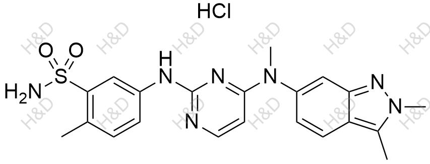 帕唑帕尼(盐酸盐)