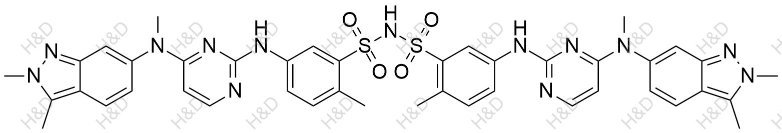 帕唑帕尼二聚体杂质