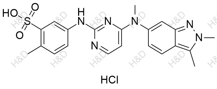 帕唑帕尼杂质56（盐酸盐）