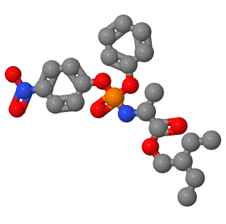 ((4-硝基苯氧基)(苯氧基)磷酰基)-L-丙氨酸2-乙基丁基酯；1439900-56-7