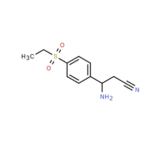 3-氨基-3-（4-（乙磺酰基）苯基）丙腈盐酸盐