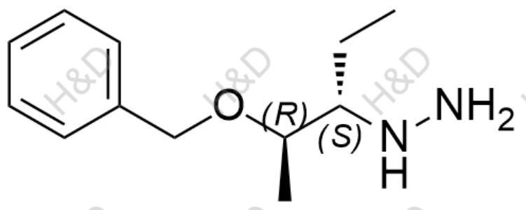 ((2R,3S)-2-(benzyloxy)pentan-3-yl)hydrazine	泊沙康唑杂质131	