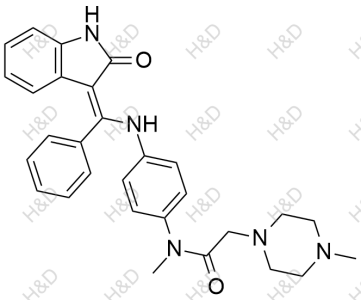 Nintedanib impurity B	尼达尼布杂质B	262366-32-5