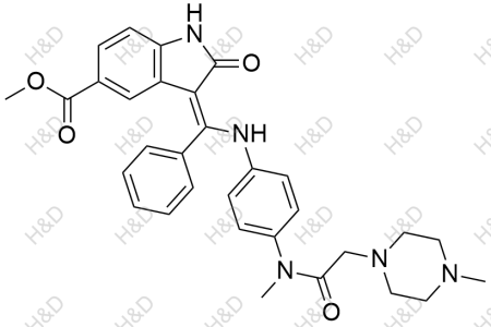 Nintedanib impurity D	尼达尼布杂质D	