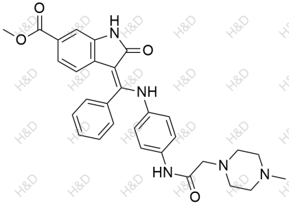 Nintedanib impurity F	尼达尼布杂质F	894783-61-0