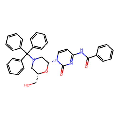 N-(1-[(2R,6S)-6-(羟甲基)-4-(三苯甲基)吗啉-2-基]-2-氧代-1,2-二氢嘧啶-4-基)苯甲酰胺