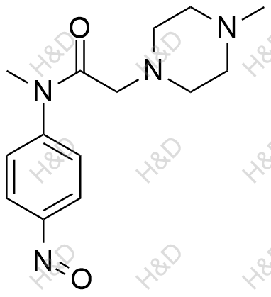 N-methyl-2-(4-methylpiperazin-1-yl)-N-(4-nitrosophenyl)acetamide	尼达尼布杂质47	