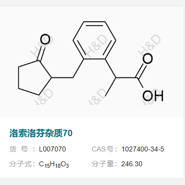 洛索洛芬钠杂质70     1027400-34-5