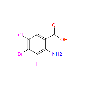 2-氨基-4-溴-5-氯-3-氟苯甲酸