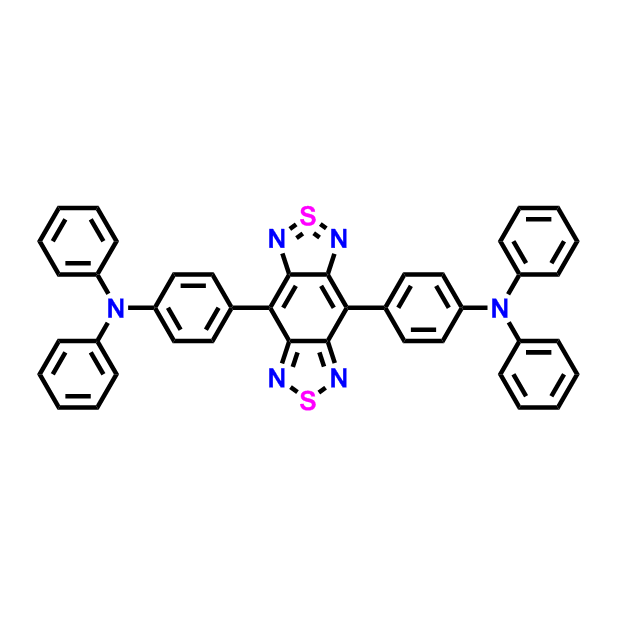 4,8-双[4-（N，N-二苯基氨基）苯基]苯并[1，2-c:4,5-c']双[1，2,5]噻二唑