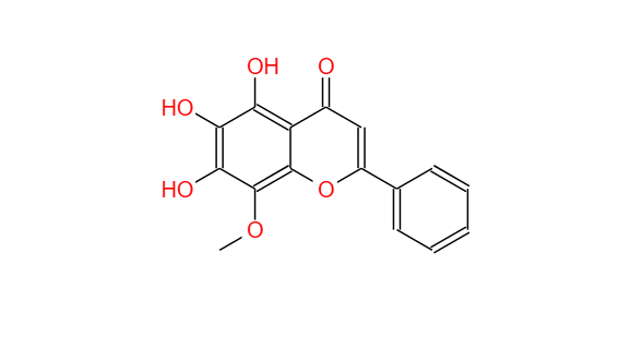 6-羟基汉黄芩素，76844-70-7，6-Hydroxywogonin，天然产物，中药对照品。