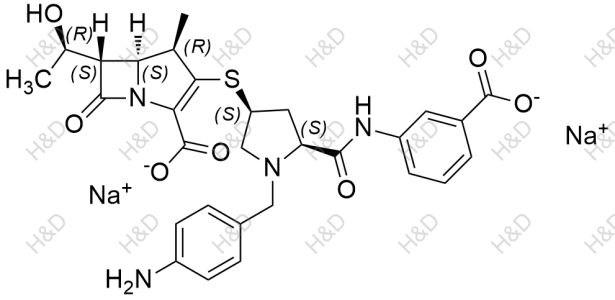 H&D-厄他培南杂质35（二钠盐）	866186-66-5