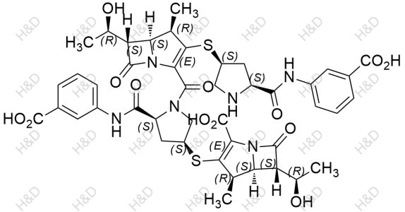 H&D-厄他培南水合二聚体b	402955-37-7