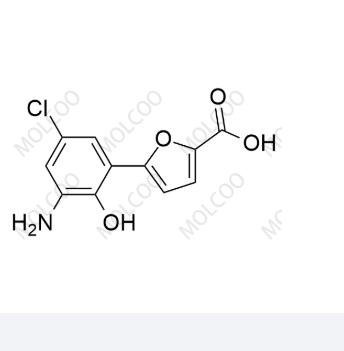 5-(3-氨基-5-氯-2-羟基苯基)呋喃-2-羧酸